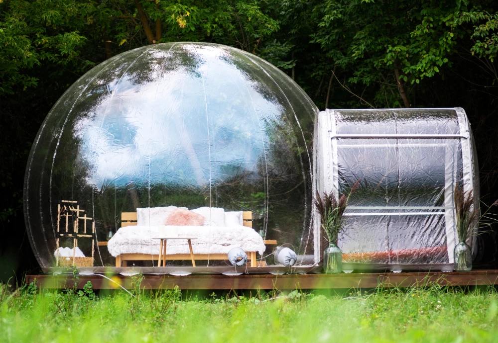 pop-up bubble tent